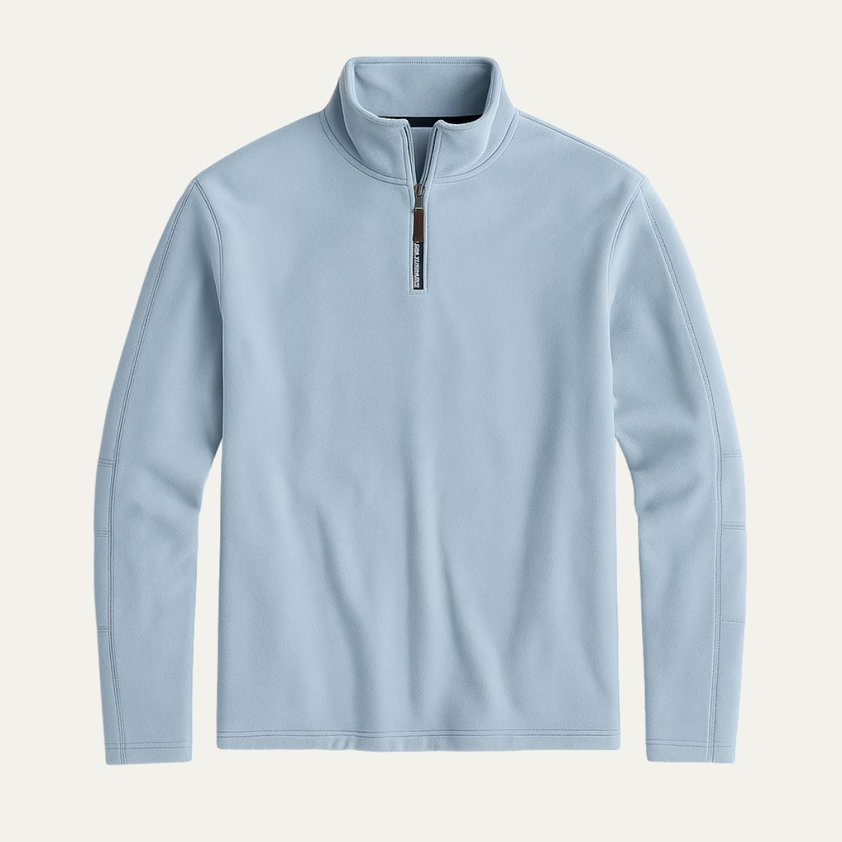 Quarter-zip herrtröja med lång ärm St. Moritz, stil och komfort i sikte