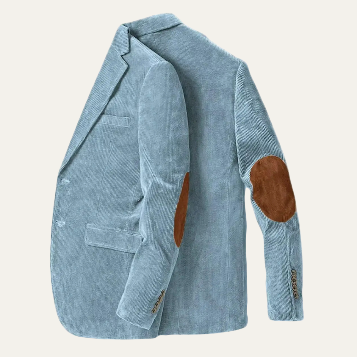 The Ridgeway - Herr Vintage Kordjacka med Ellenbågsfickor