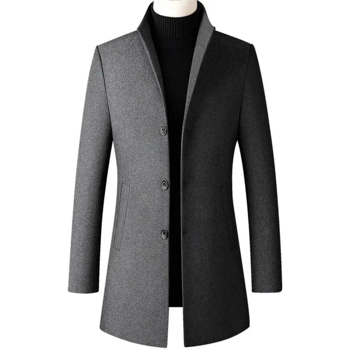 Ashford Homme Klassisk Trenchcoat – Elegant & Oförglömlig Stil