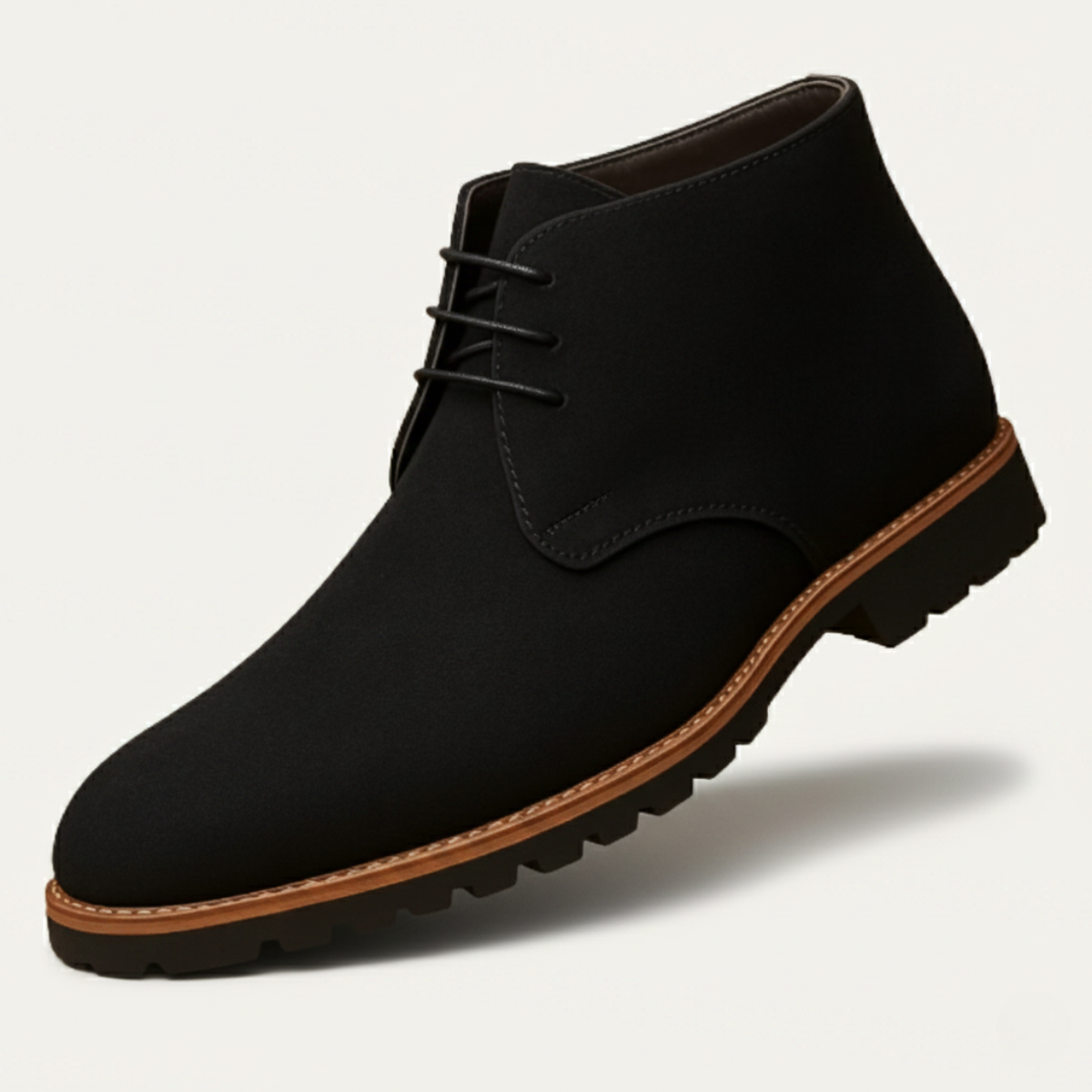 The Remington - Casual chukka-kängor i mocka för herr med gummisula