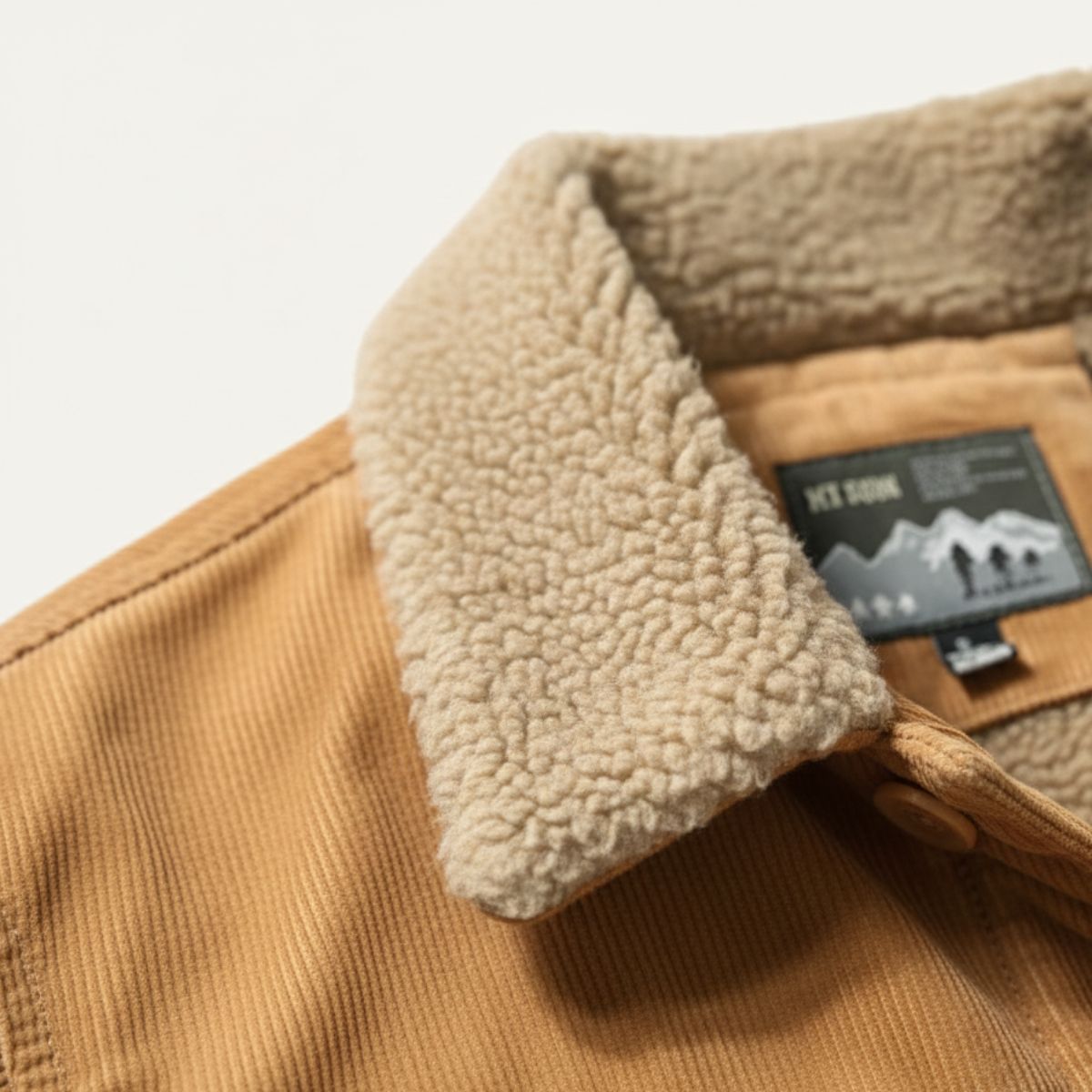 The Eversley – Manchester jacka med sherpa-foder