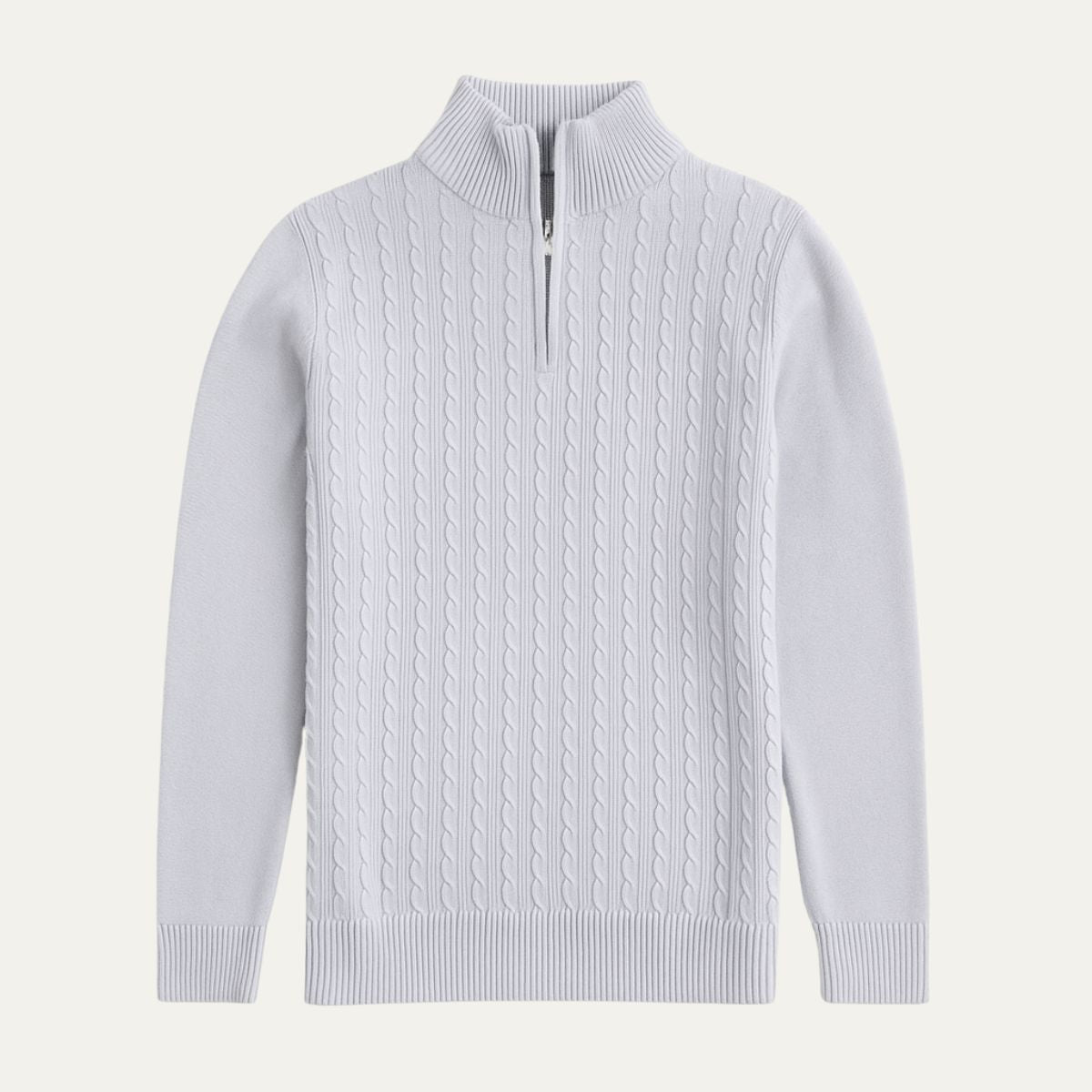 Demi-zip Pull Gstaad för en elegant look och exceptionell komfort