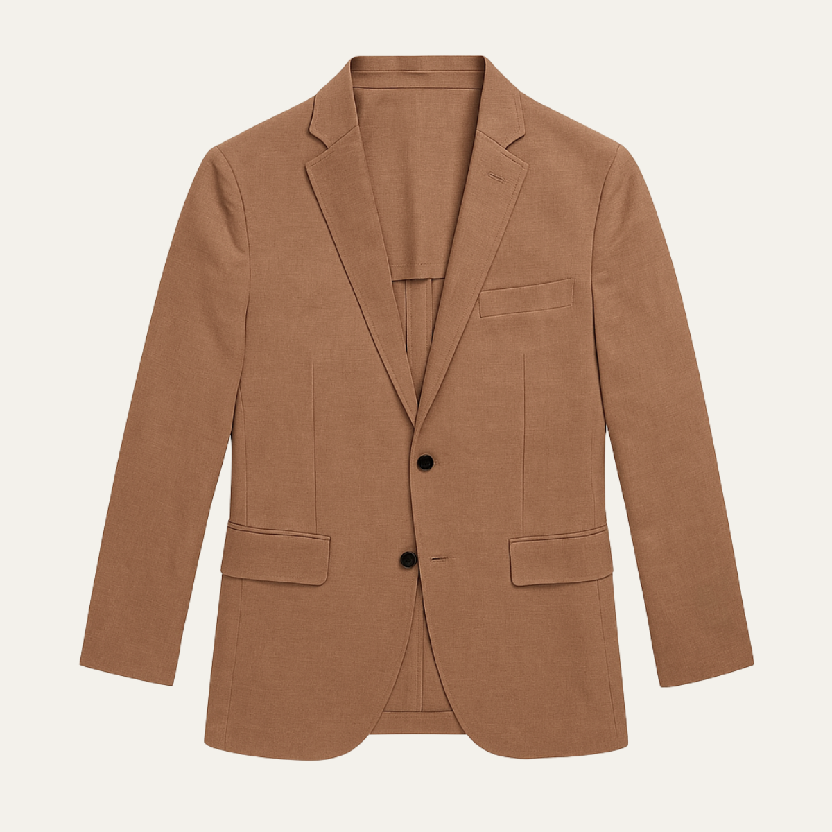 The Oakridge - Herr 3-delade Linnekostym – Klassisk Andningsbar Sommaruppsättning