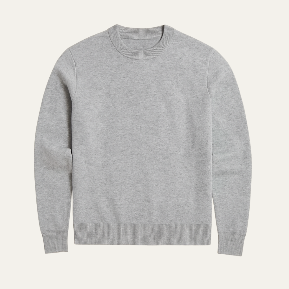 Salcombe herrs Slim Fit stilren stickad tröja med rund hals