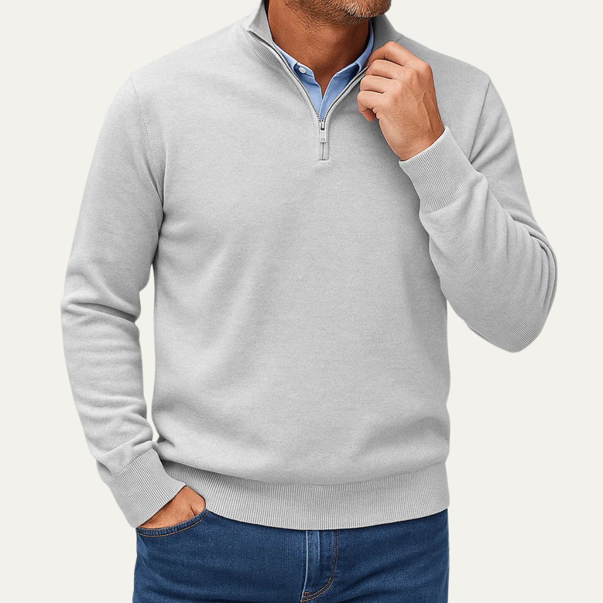 Pull-N-Style Kidlington Herrar Quarzip Lätt Kudde för herrar