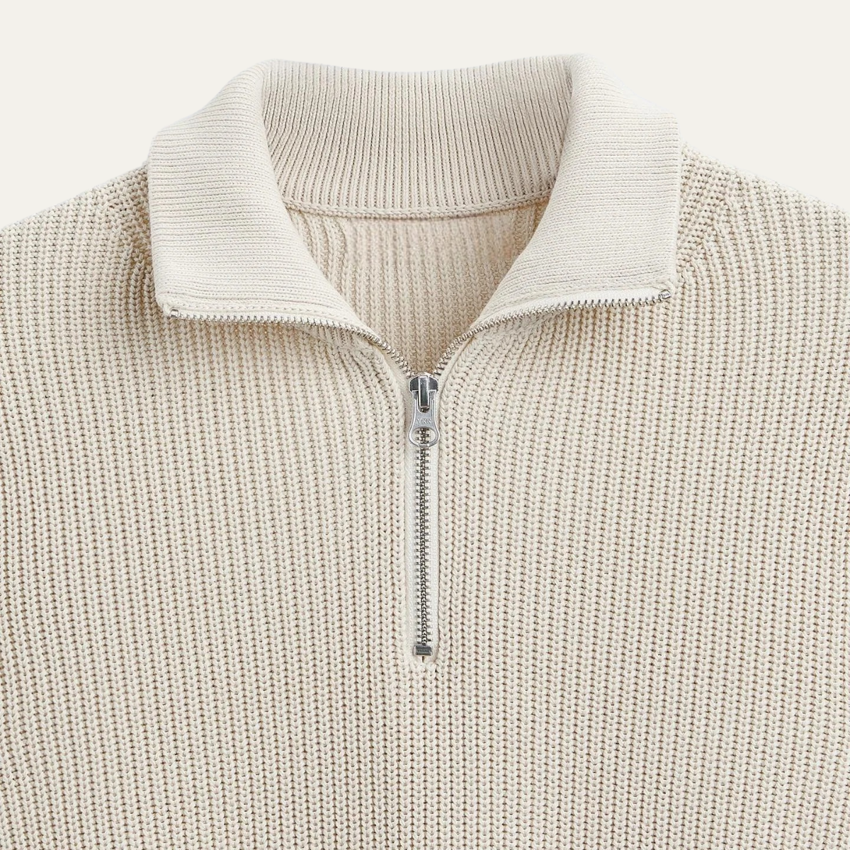 Berkhamsted Herrar Extra Bekväma Halvzip Lightweight Stickad Tröja
