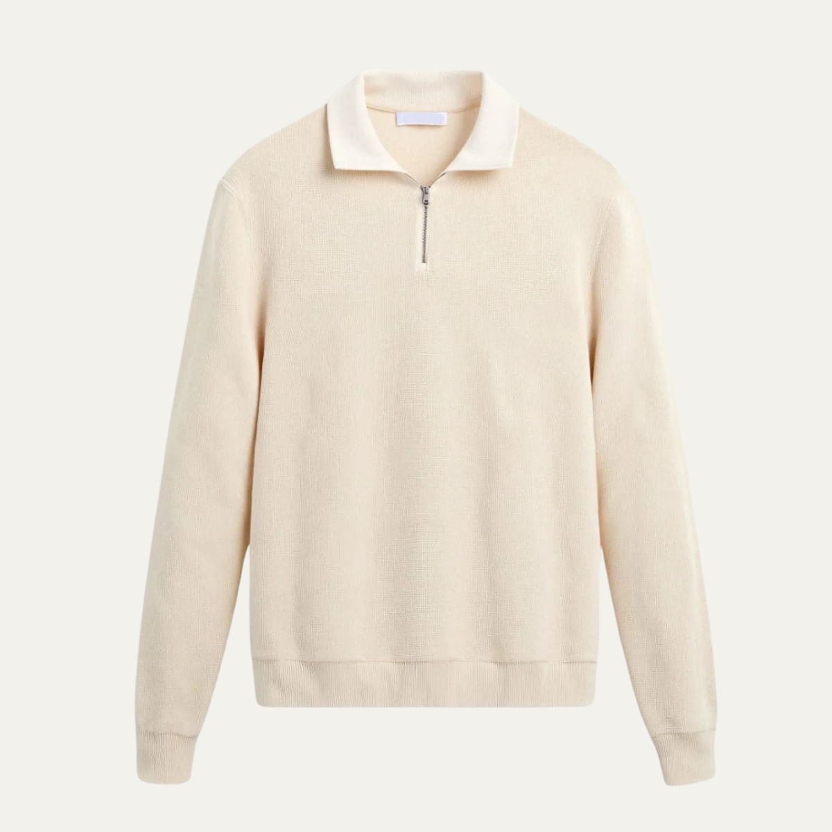 Berkhamsted Herrar Extra Bekväma Halvzip Lightweight Stickad Tröja