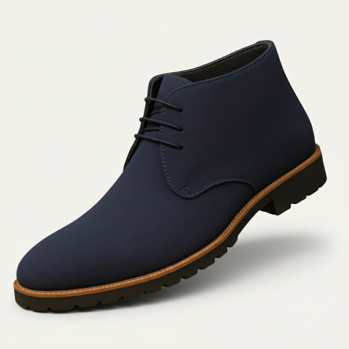 The Remington - Casual chukka-kängor i mocka för herr med gummisula