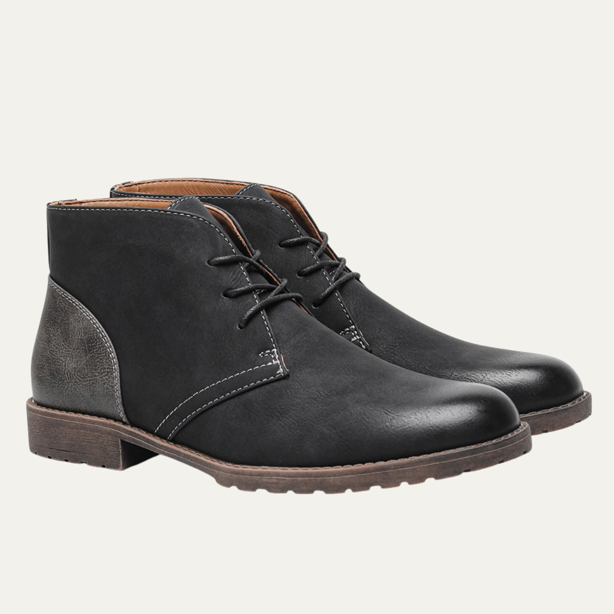 The Elderpine – Herr chukka boots i läder