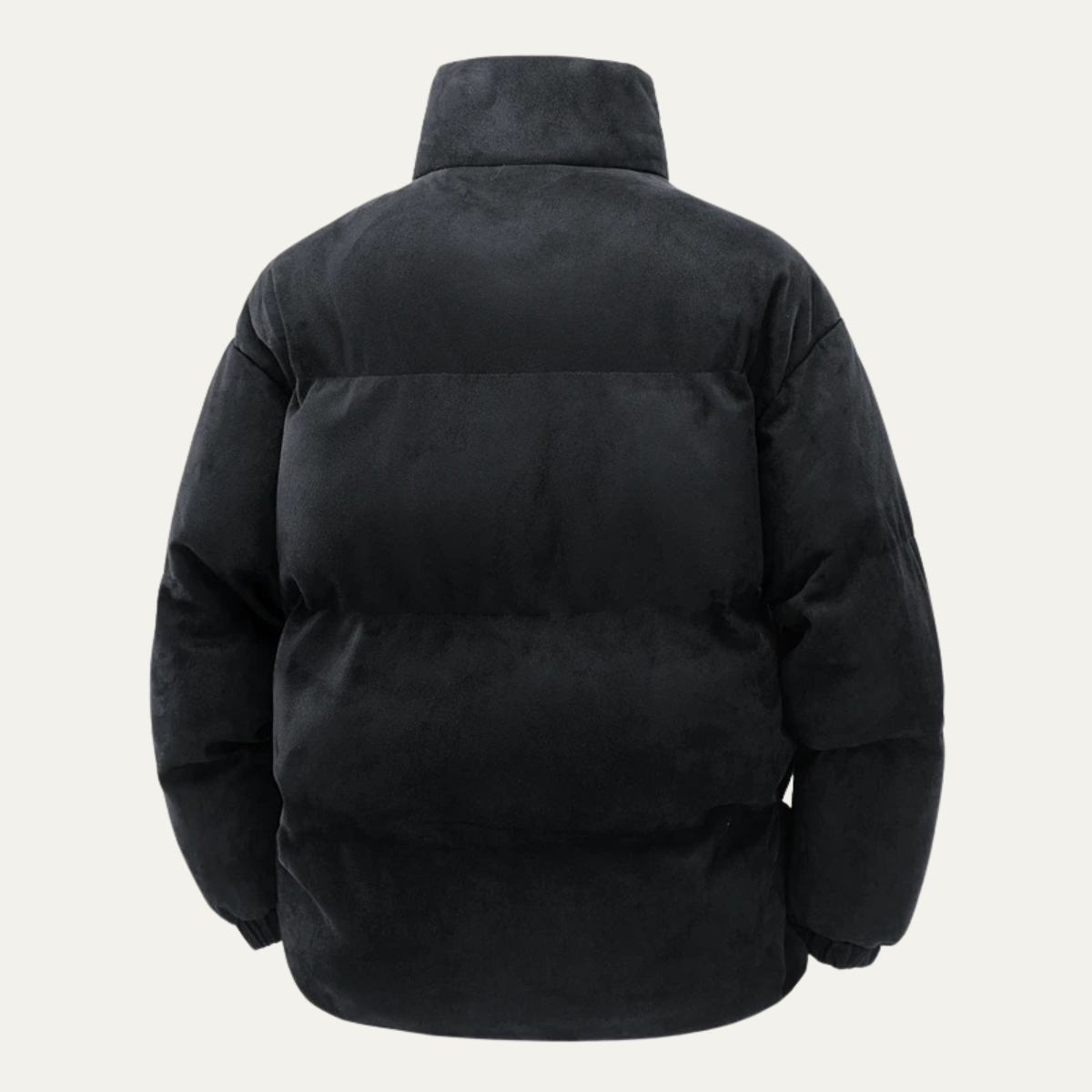 The San Casciano - Herr Suede Vinter Bomull Fodrad Pufferjacka