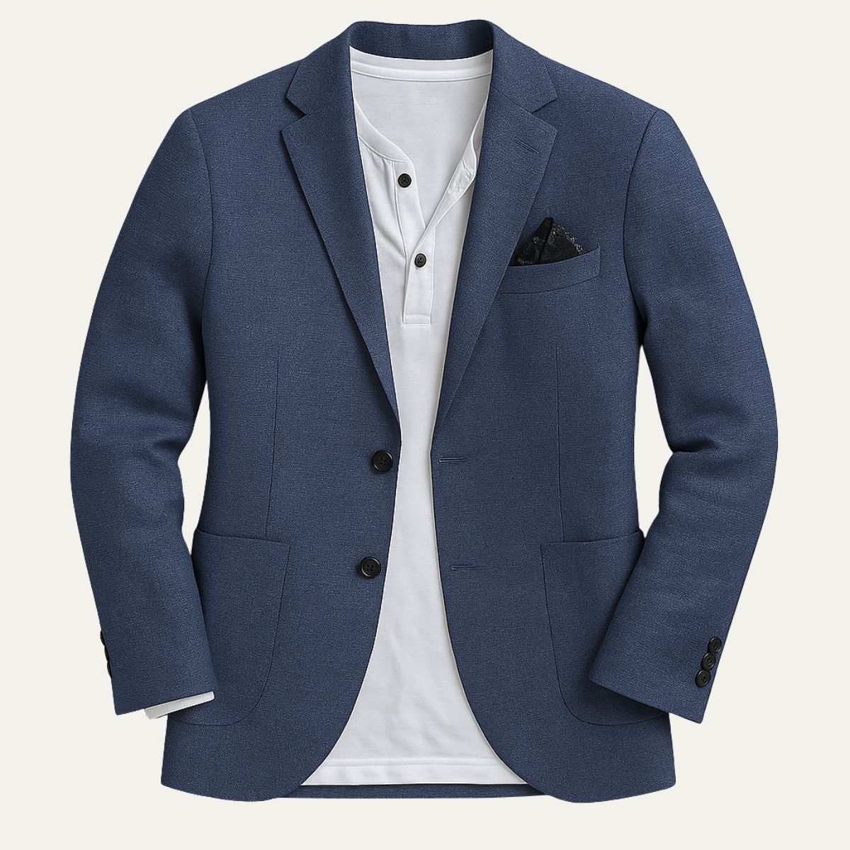 The Windsor - Klassisk Slim Fit Blazer för Herr i Lyxigt Tyg