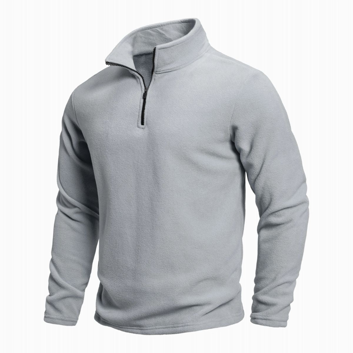 Herrpull-over i merino från Copenhagen med halvzip krage