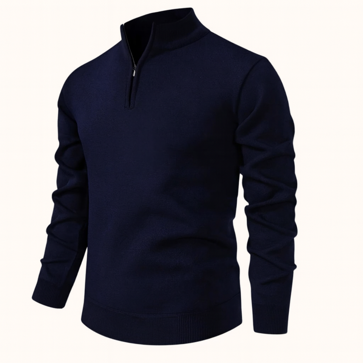 Warwick herrpullover med polokrage – Bekvämlighet och elegans garanterad