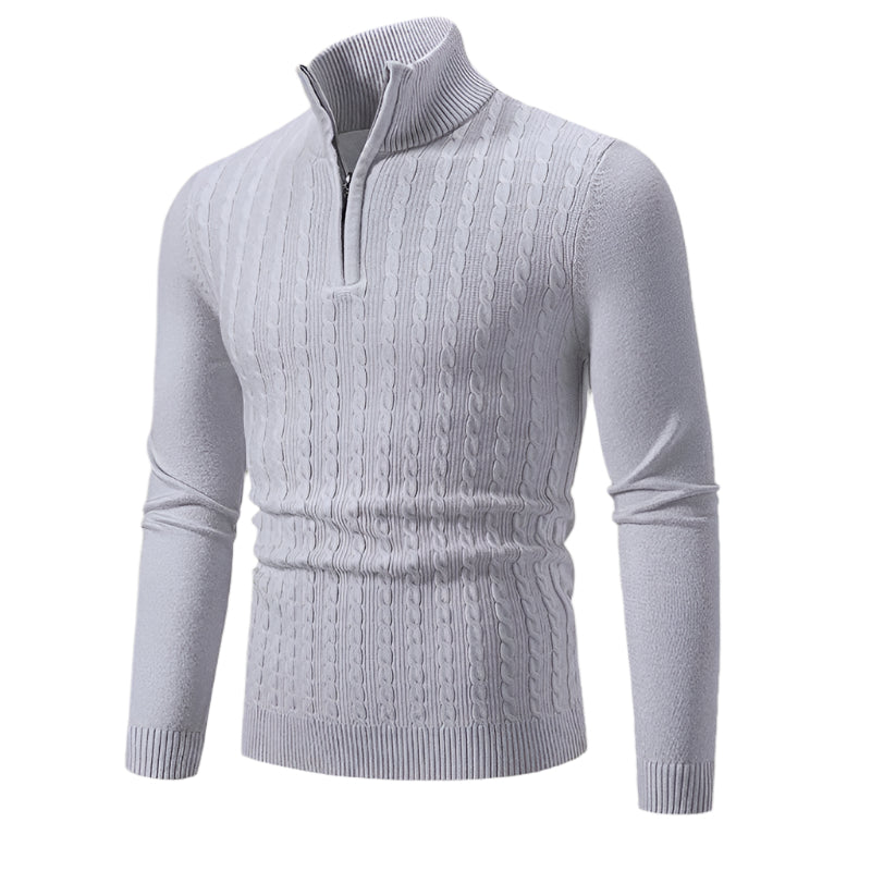 Demi-zip Pull Gstaad för en elegant look och exceptionell komfort