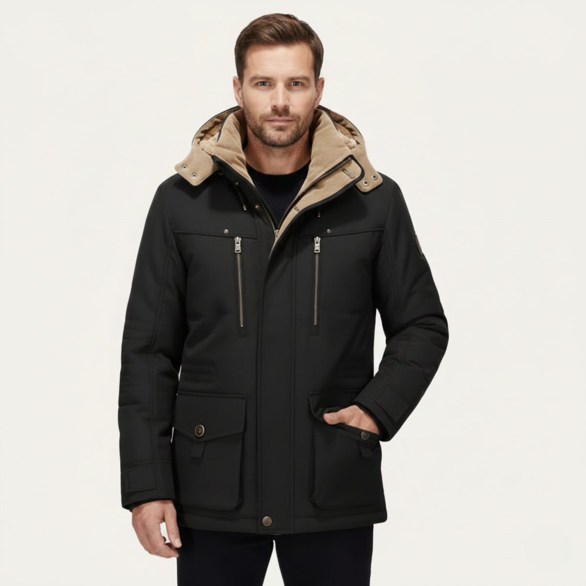 Vinterjacka Rosemoor – Extra varm med djupa fickor
