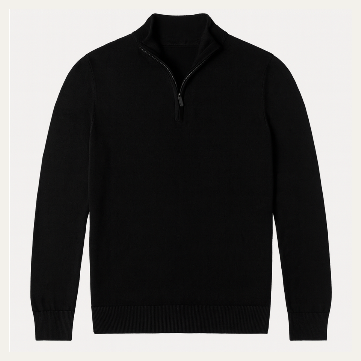Aviemore Herrquart Zip Slim Fit Casual Pullover – Stilfull och bekväm