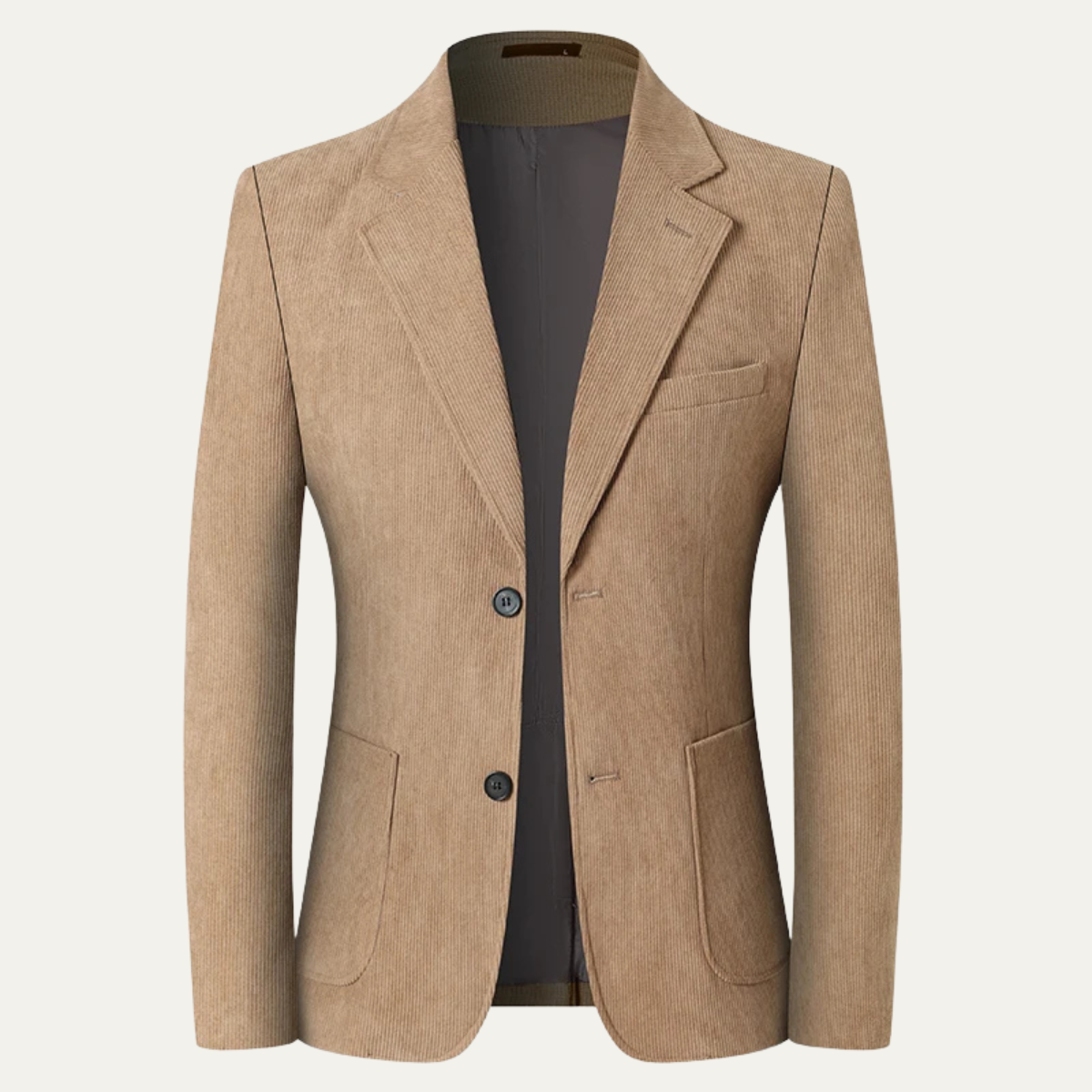 The Spello - Herrens Avslappnade Formella Corduroy Blazer