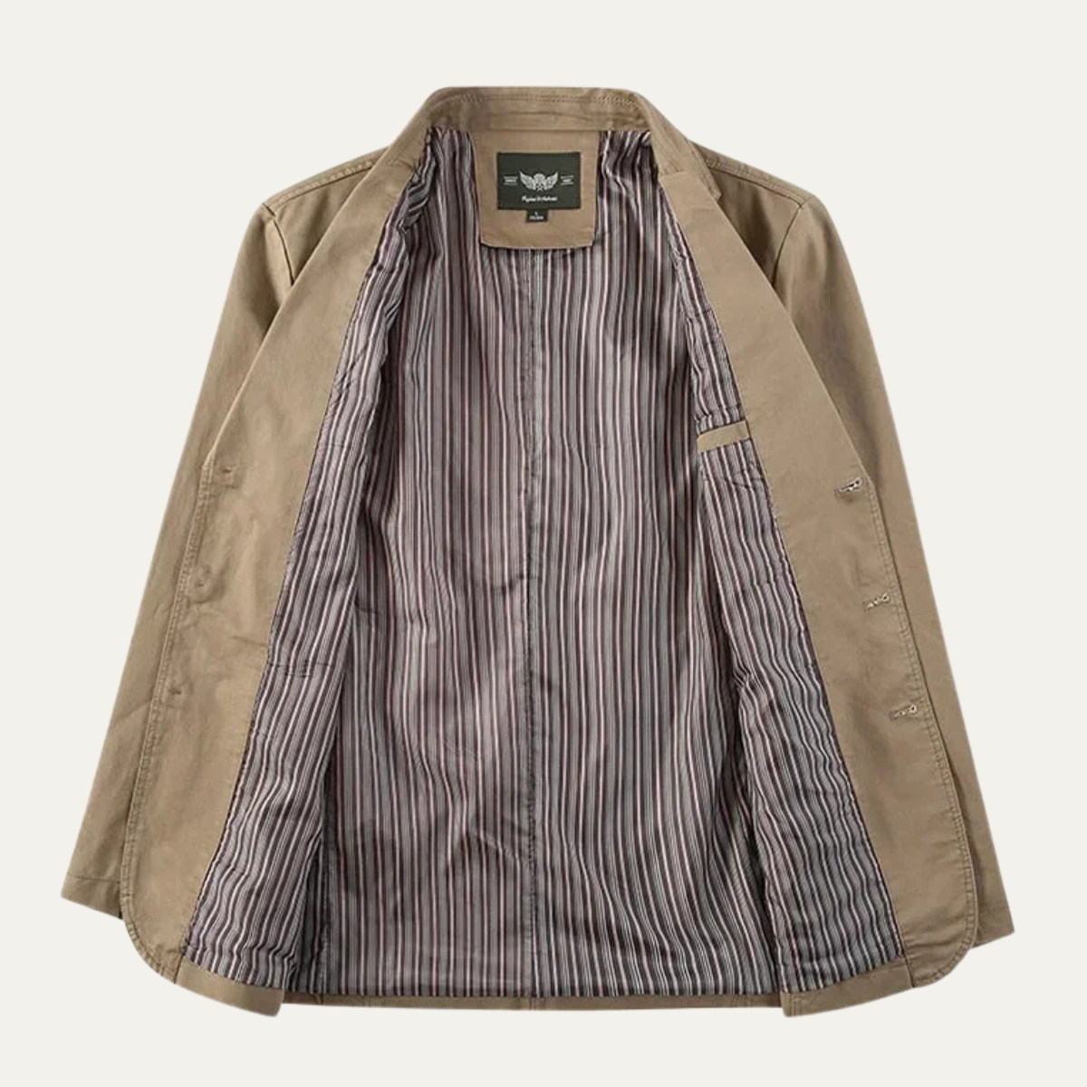 The Prestbury - Herrens Casual Lättviktig Bomullsblazer