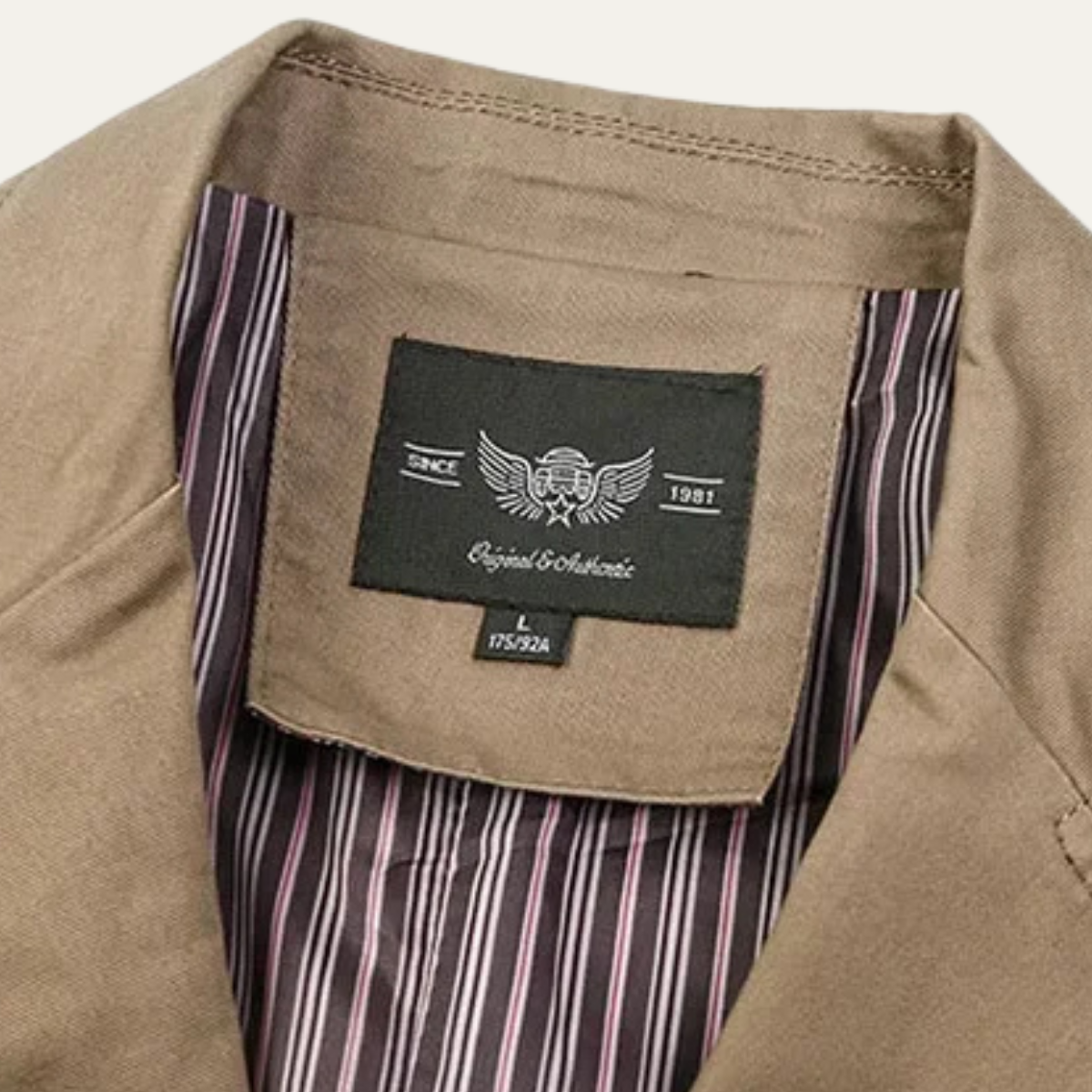 The Prestbury - Herrens Casual Lättviktig Bomullsblazer