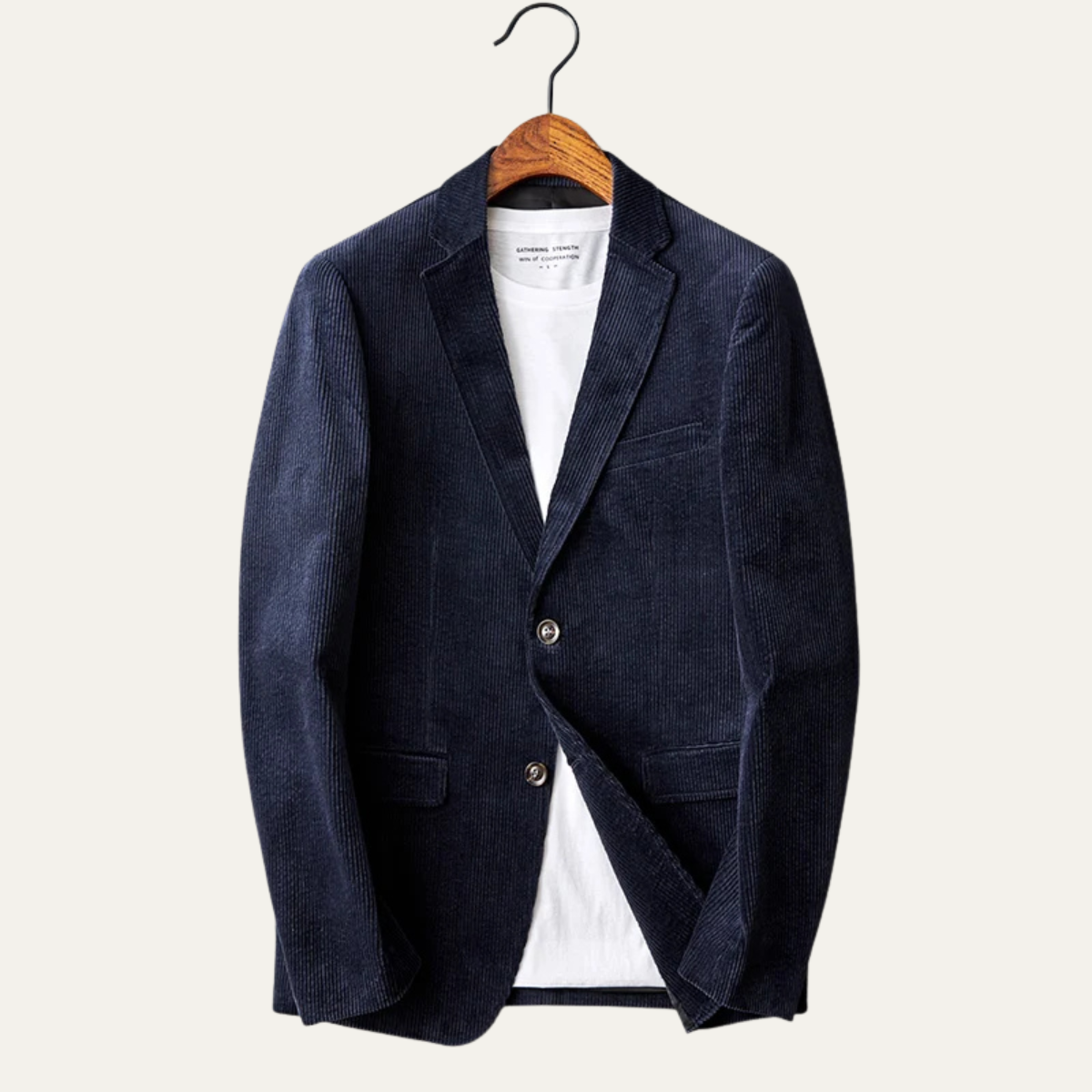The Riccione - Herrens Vinter Slim Fit Casual Corduroy Blazer Jacka