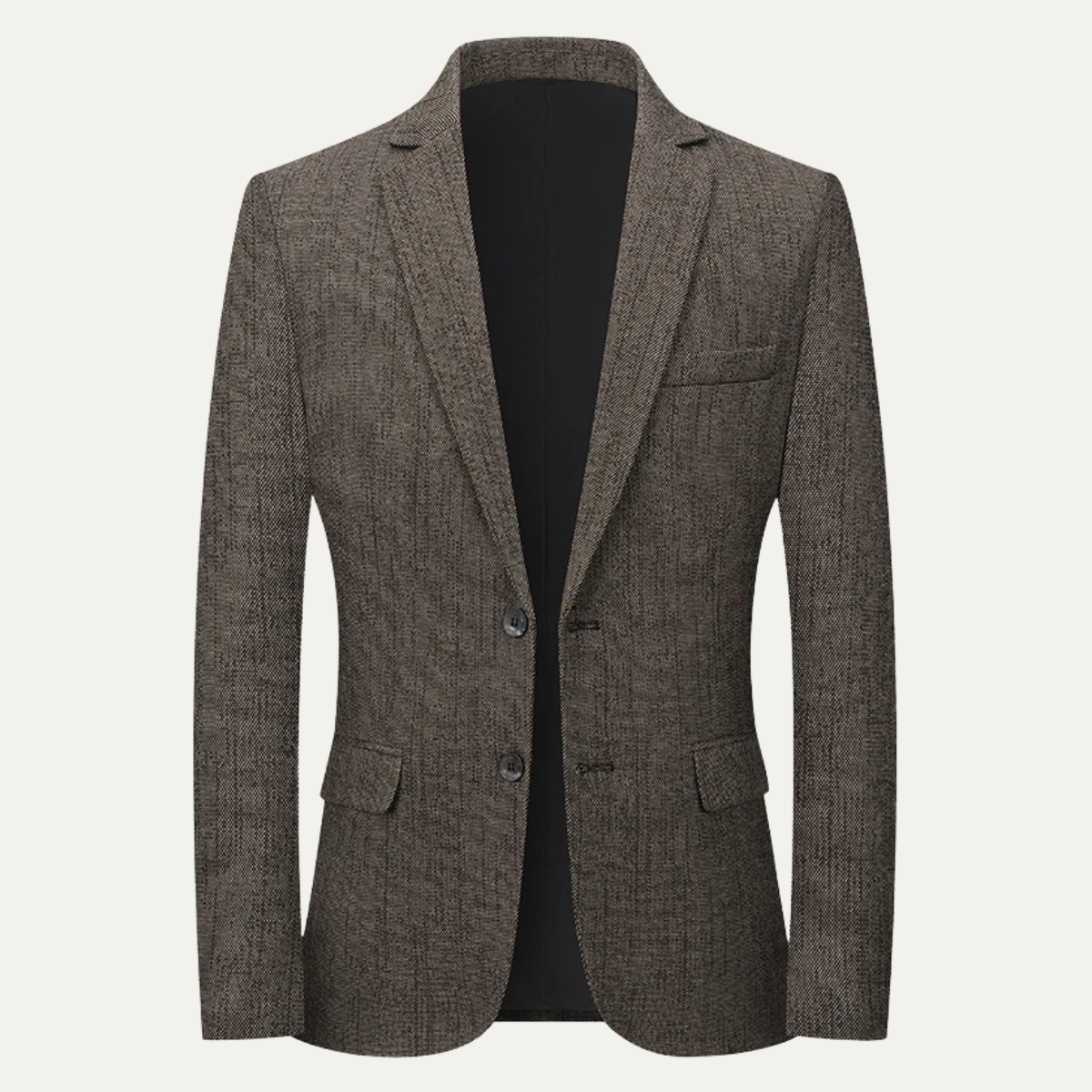 The Winfield - Herrars Klassiska Tvåknappade Slim Fit Blazer