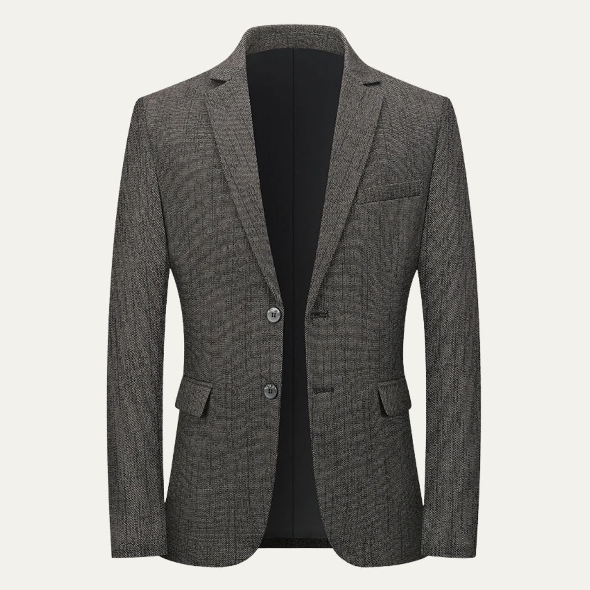 The Winfield - Herrars Klassiska Tvåknappade Slim Fit Blazer