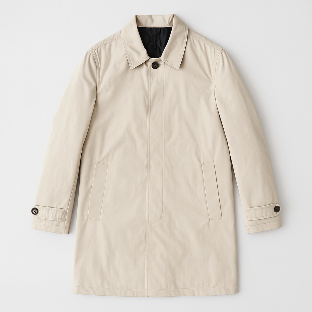 The Heirloom – Lyxig Regnjacka för Herr med Quiltat Foder