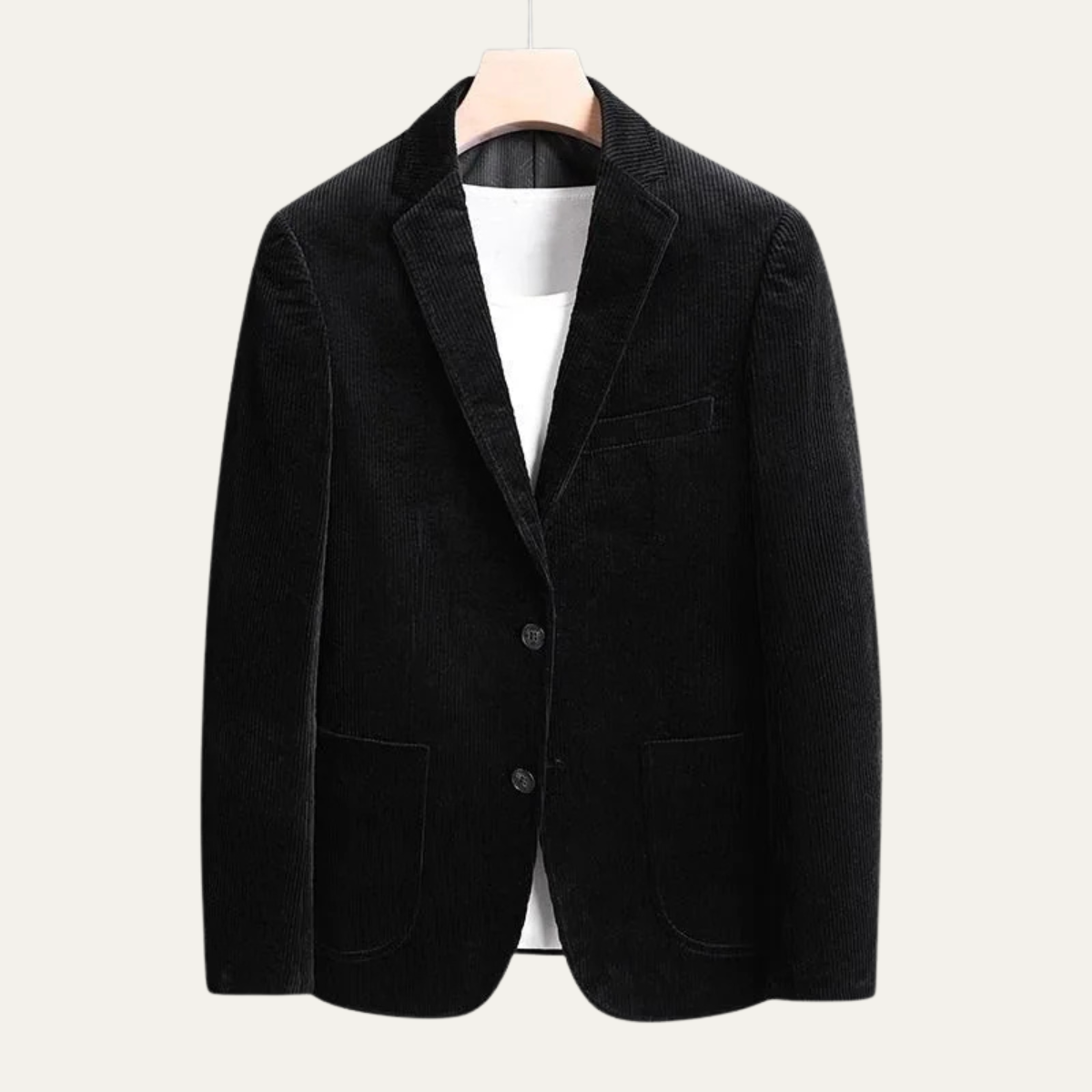 The Livorno - Herr Vintage Casual Slim Fit Corduroy Blazer Jacka