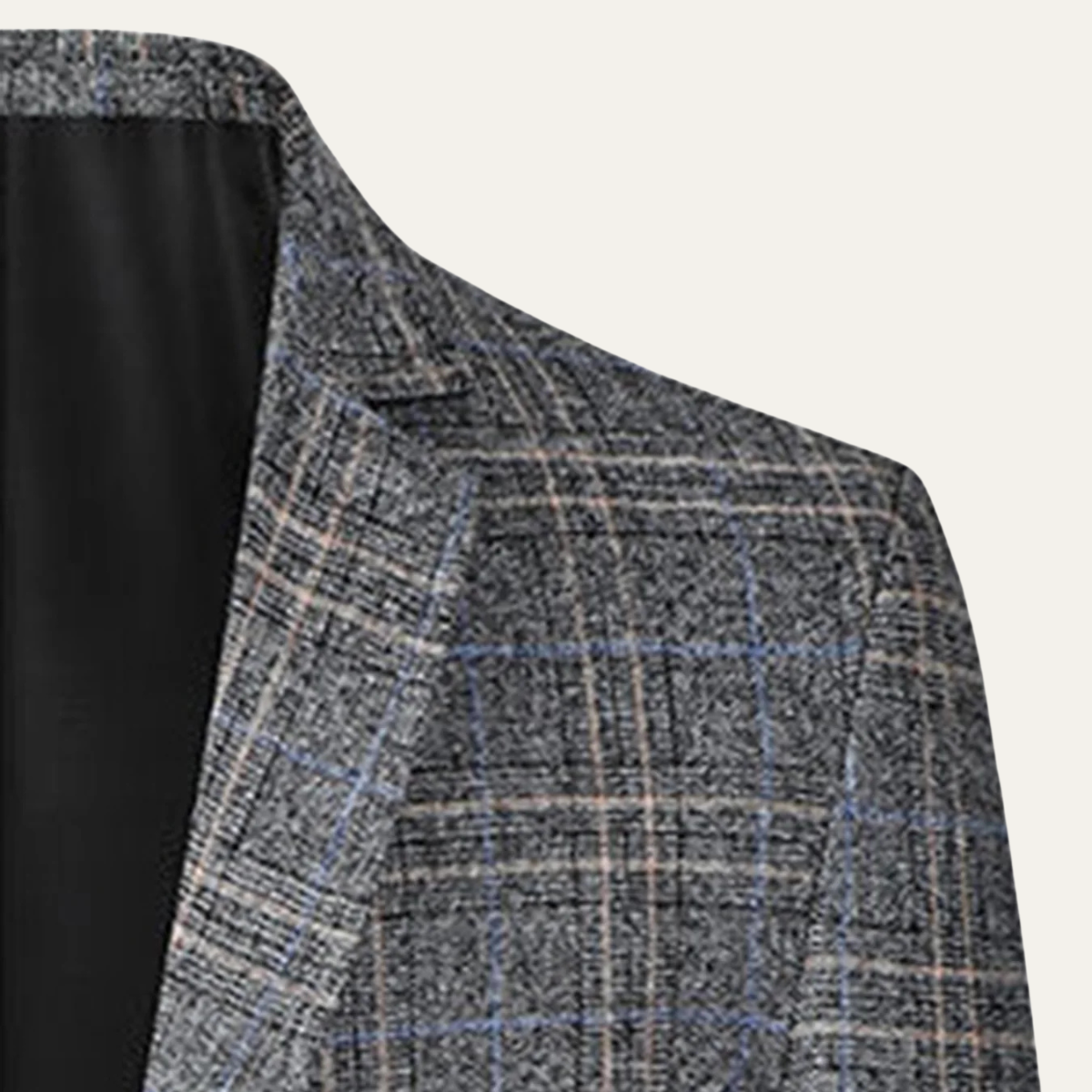 The Merrifield - Herr Smart Casual Rutig Lätt Slim Fit Blazer