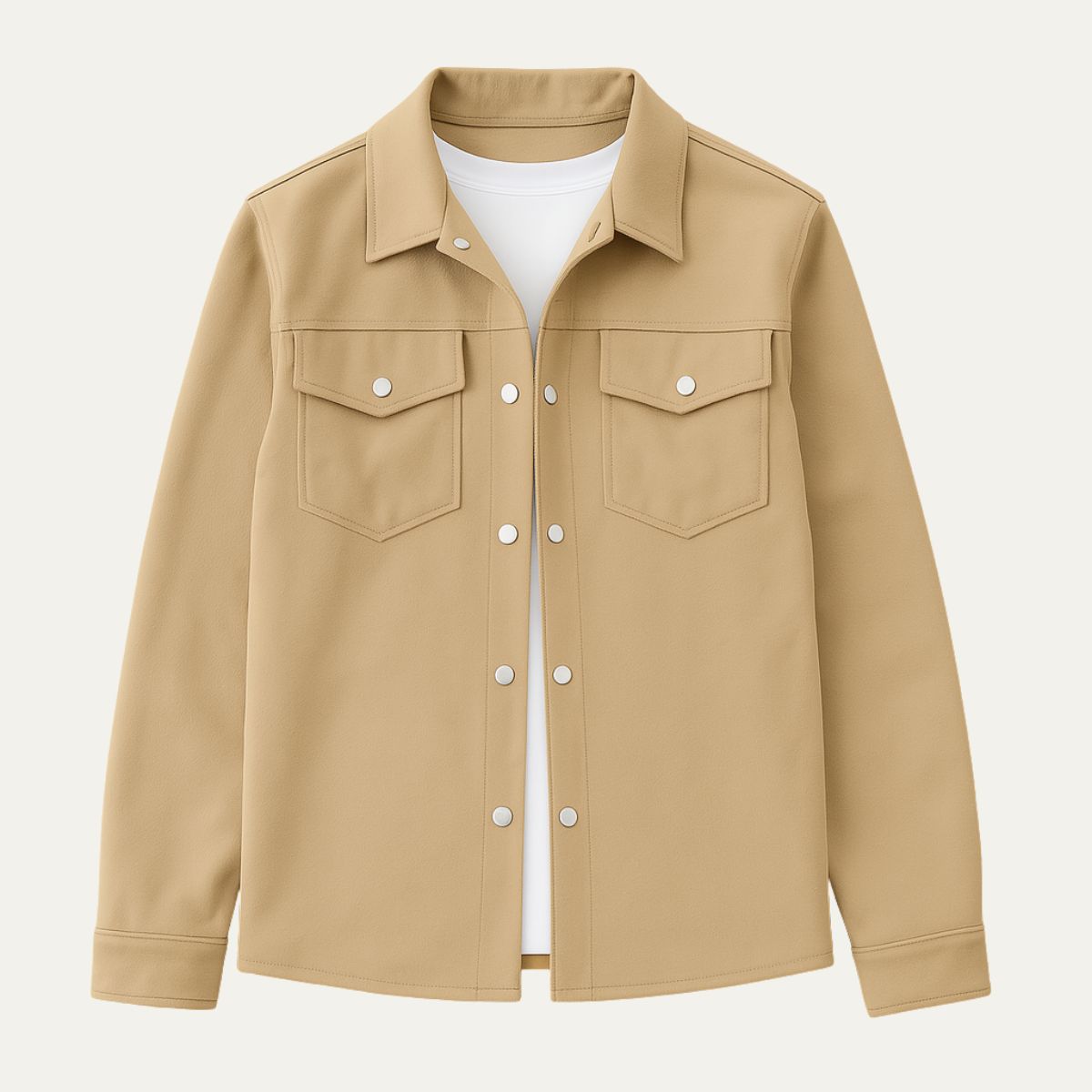 Lätt herrskjorta jacka Riviera - stil och komfort i elegant stil