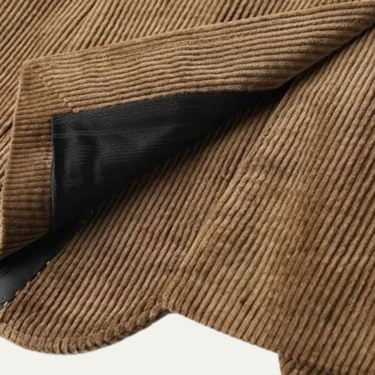 The Lancaster - Herrars Tjocka Flanell Corduroy Affärs Blazer Jacka