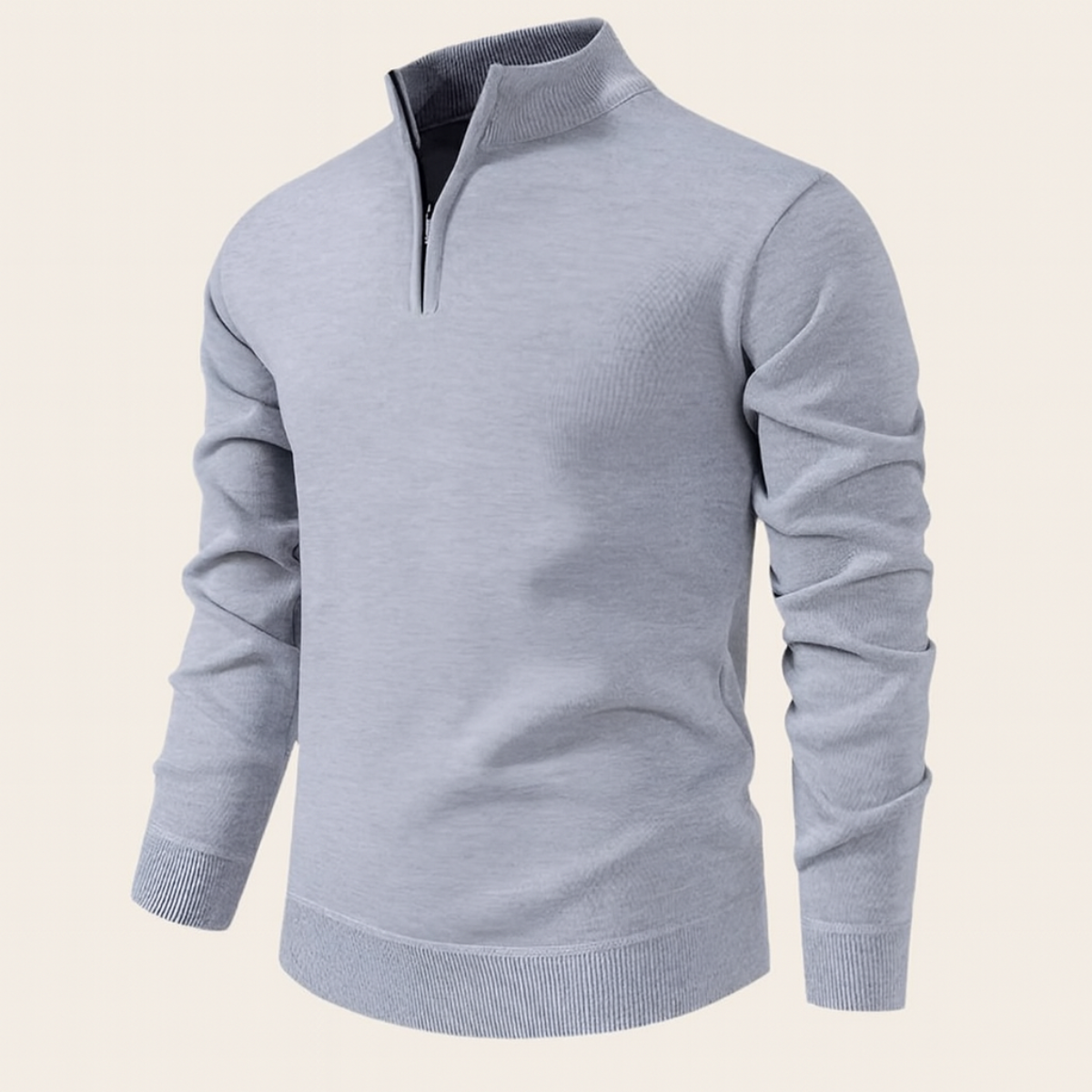 Warwick herrpullover med polokrage – Bekvämlighet och elegans garanterad