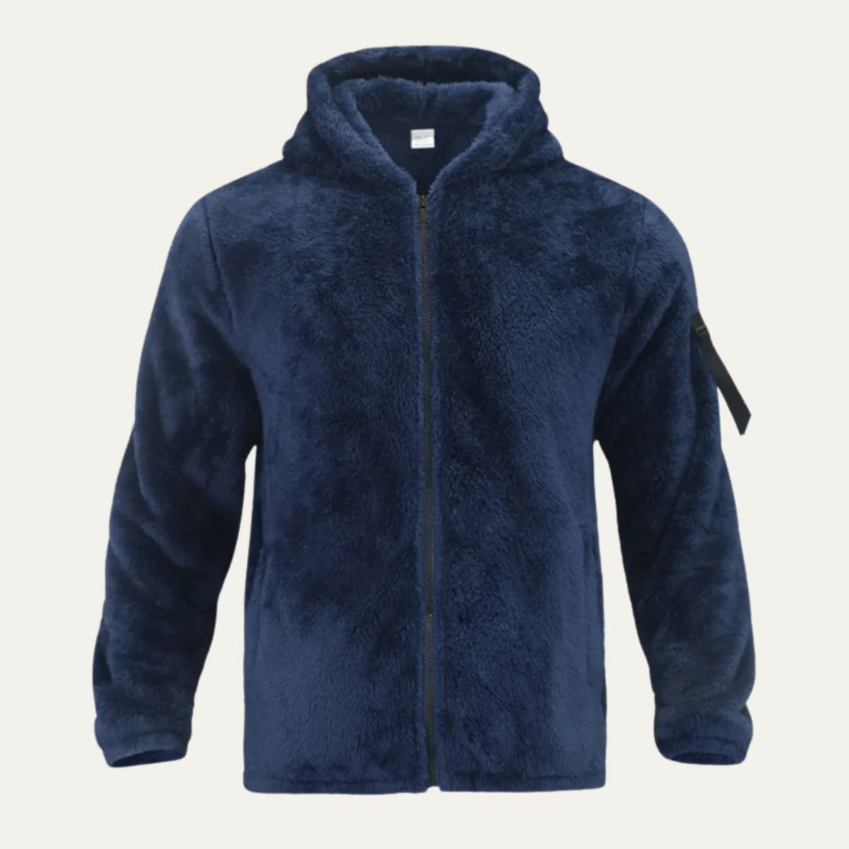 The Brixton - Herr Fleece Varm Mjuk Sammet Hoodie Jacka