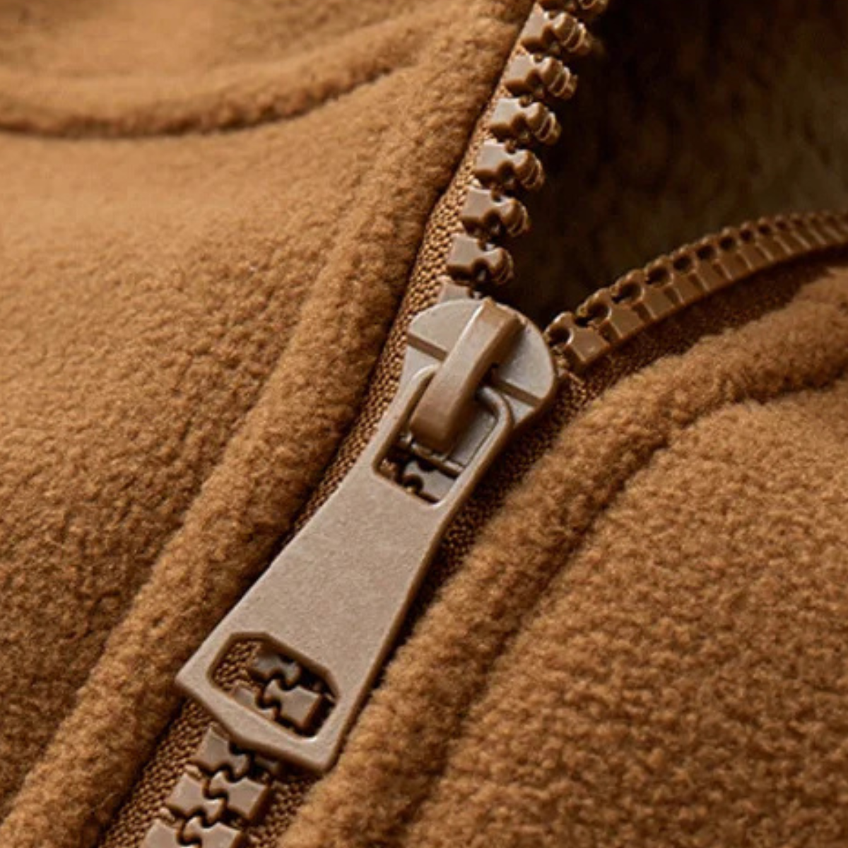 The Glenhaven - Herr Vinter Soft Shell Fleece Zip Up Huva Jacka