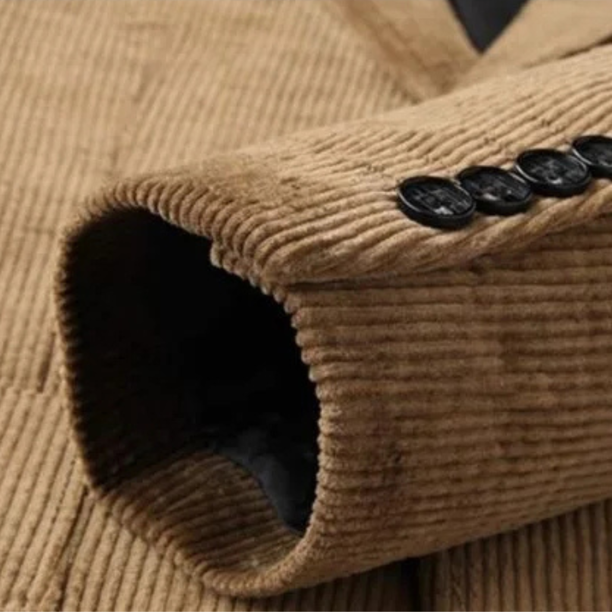 The Livorno - Herr Vintage Casual Slim Fit Corduroy Blazer Jacka