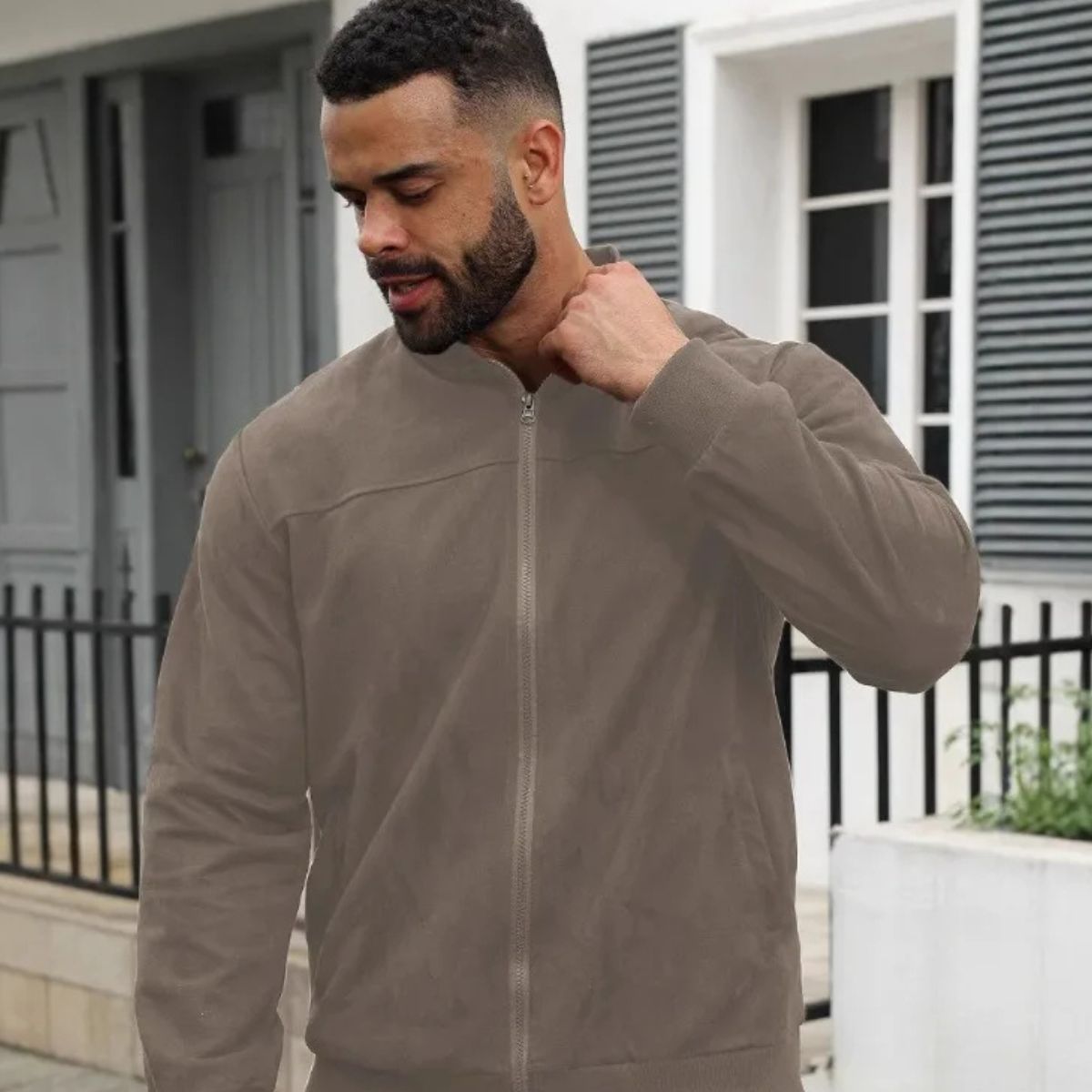 Modern mockajacka för herrar Dublin - elegant stil och ultimat komfort