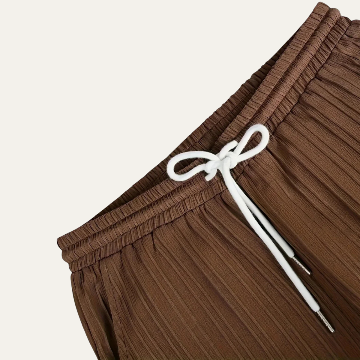 The Dervio - Herr Tvådelat Set – Lätt Knapp-up Skjorta & Avslappnade Byxor