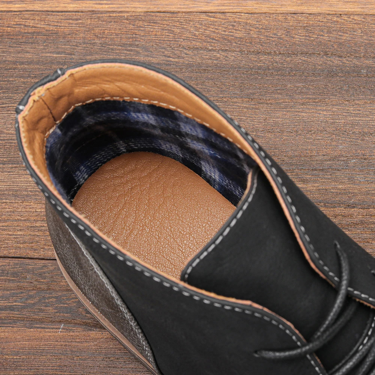 The Elderpine – Herr chukka boots i läder