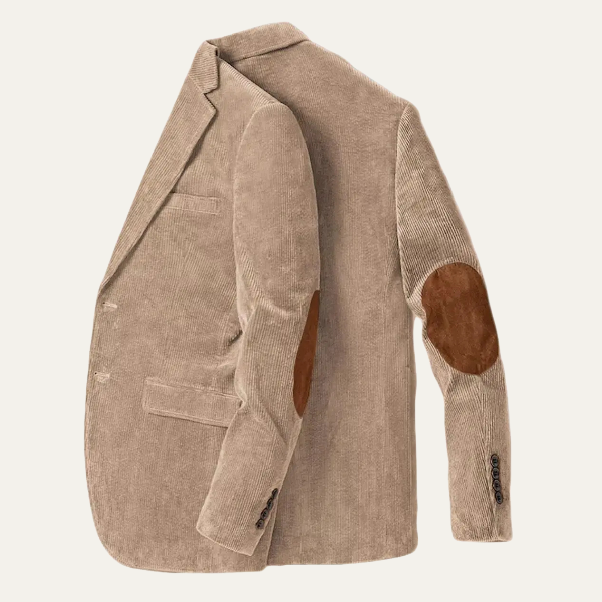 The Ridgeway - Herr Vintage Kordjacka med Ellenbågsfickor