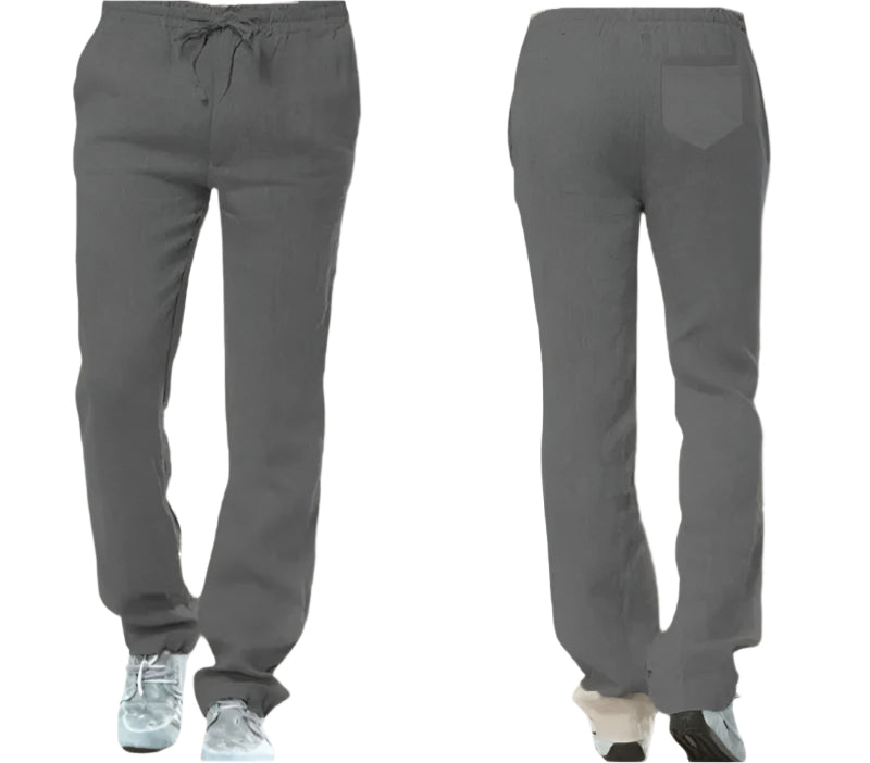 Linnenbyxor Sorrento för män - Lätt och elegant stil