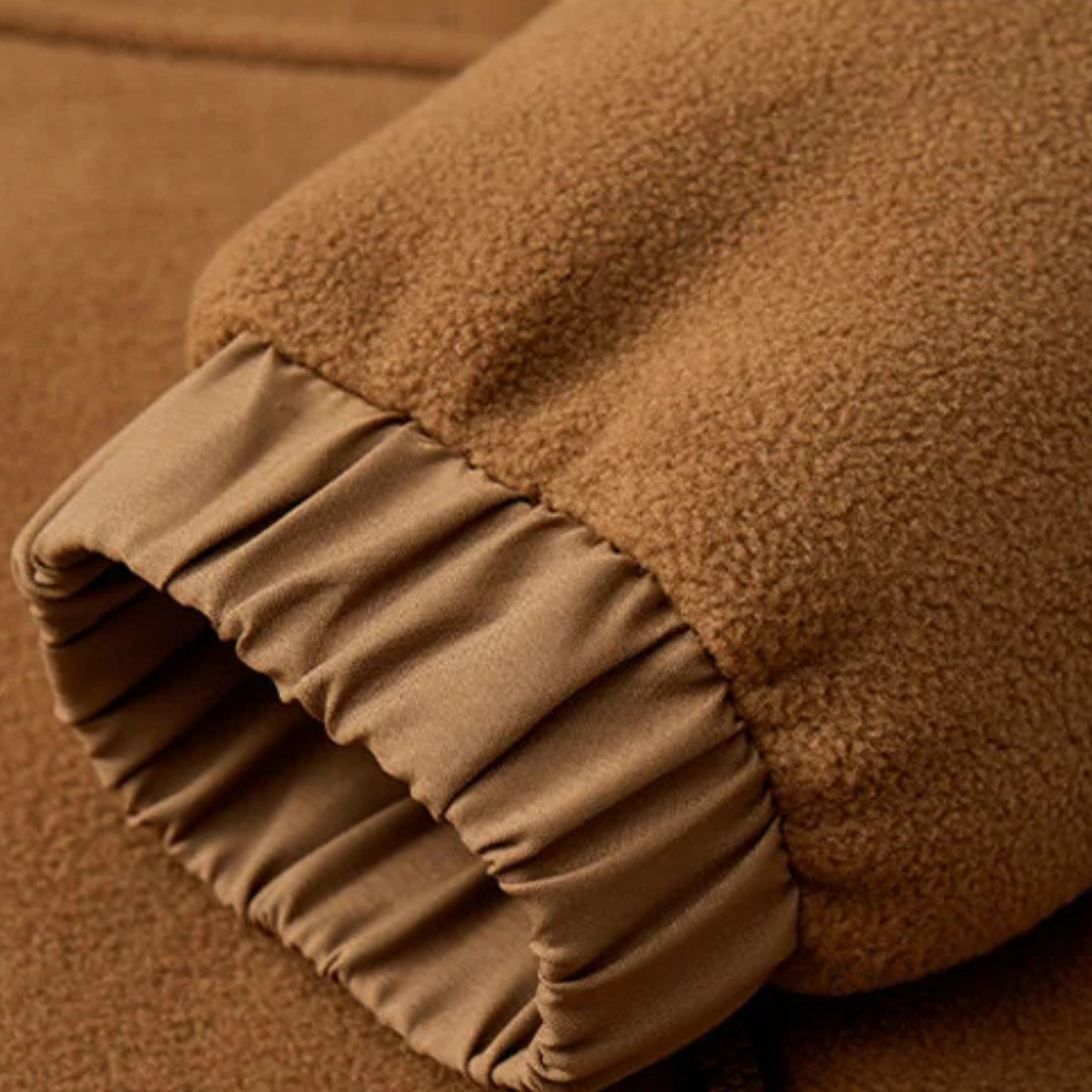 The Glenhaven - Herr Vinter Soft Shell Fleece Zip Up Huva Jacka