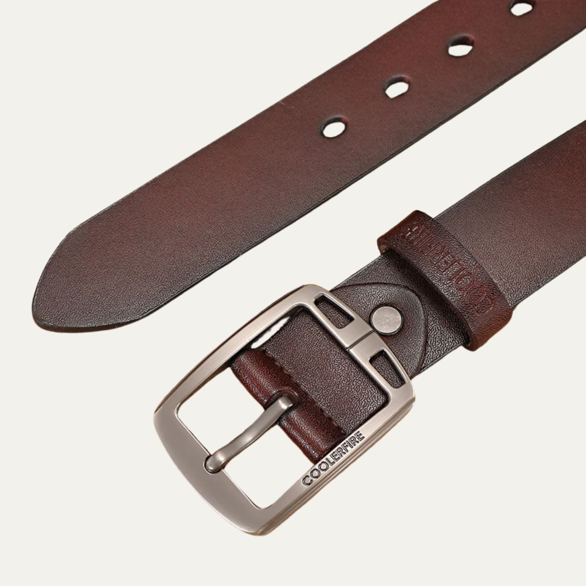 The Hadlow Belt – Authentic Cowhide Leather with a Trendy Vintage Look
