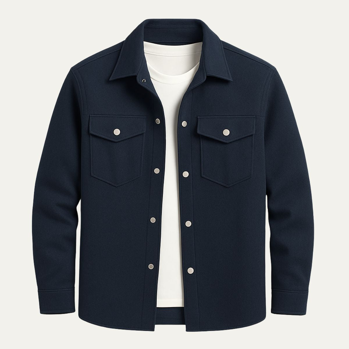 Lätt herrskjorta jacka Riviera - stil och komfort i elegant stil