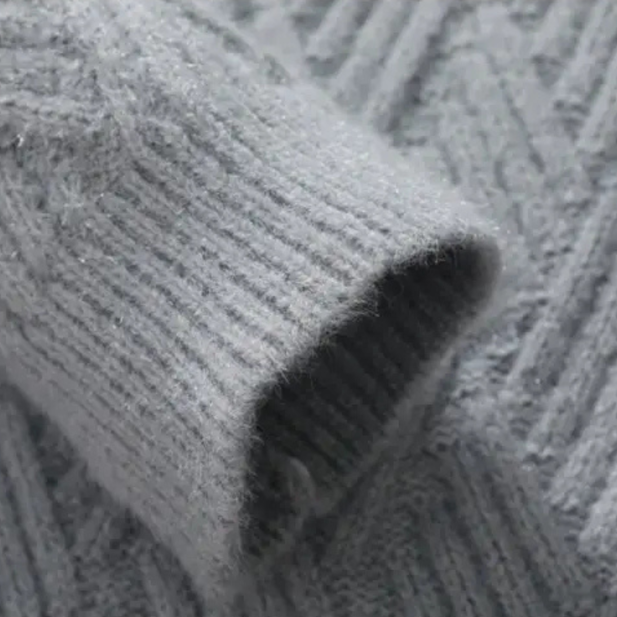 The La Maddalena - Herr Varm Vintersweater med Rund Hals