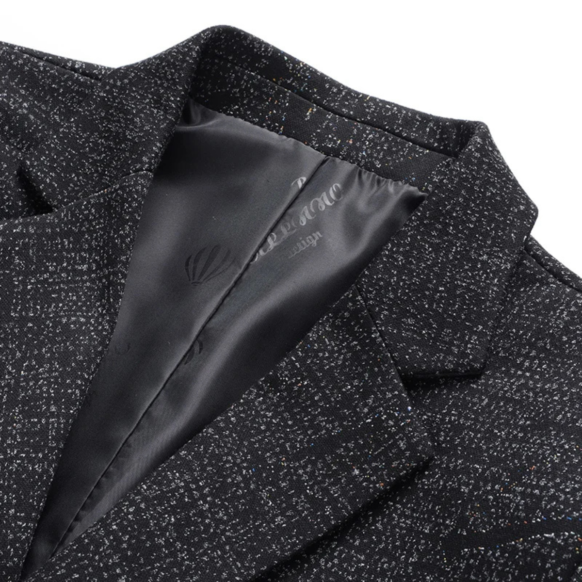 The Sassicaia - Herr Slim Fit Smart Casual Rutig Blazer Kostym