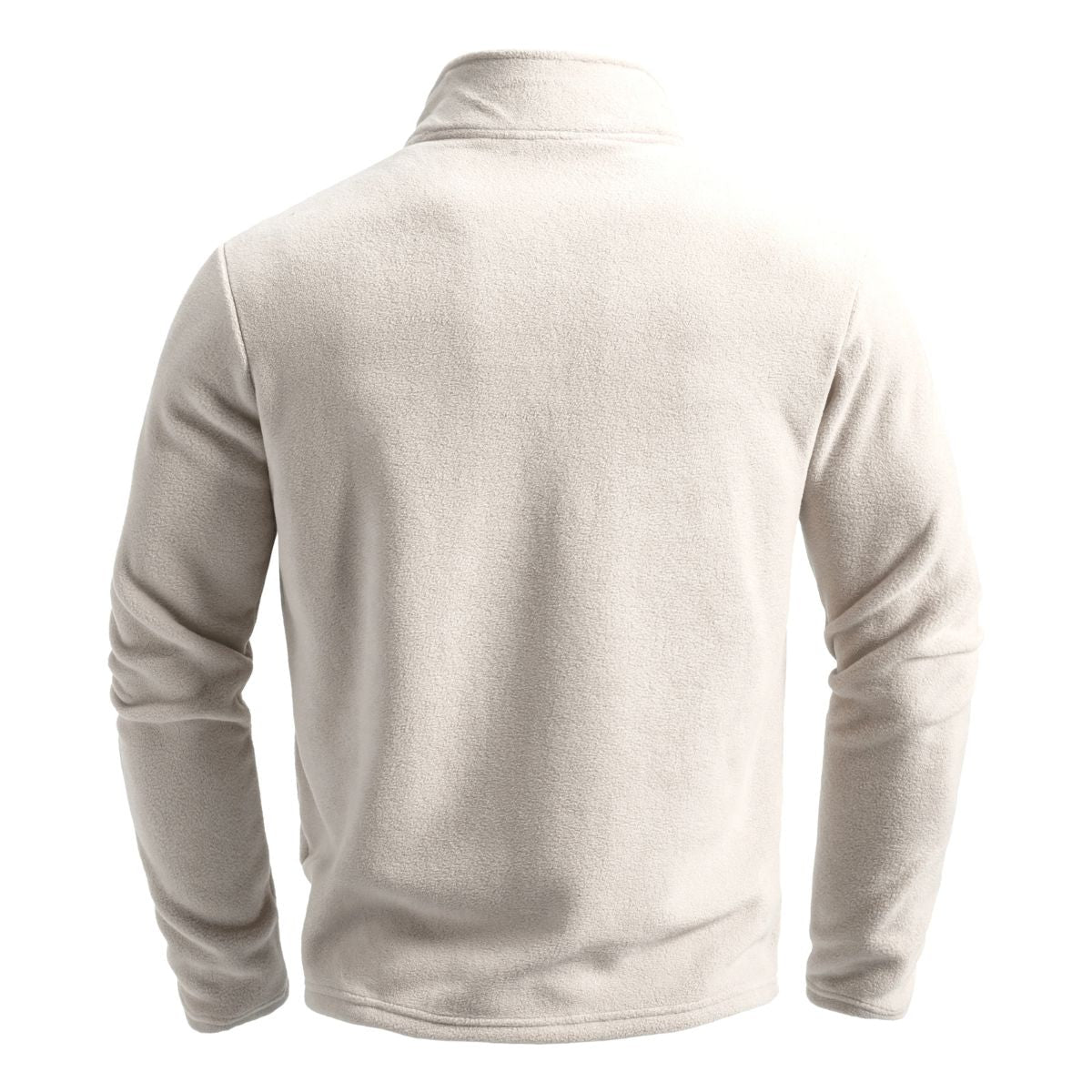 Herrpull-over i merino från Copenhagen med halvzip krage