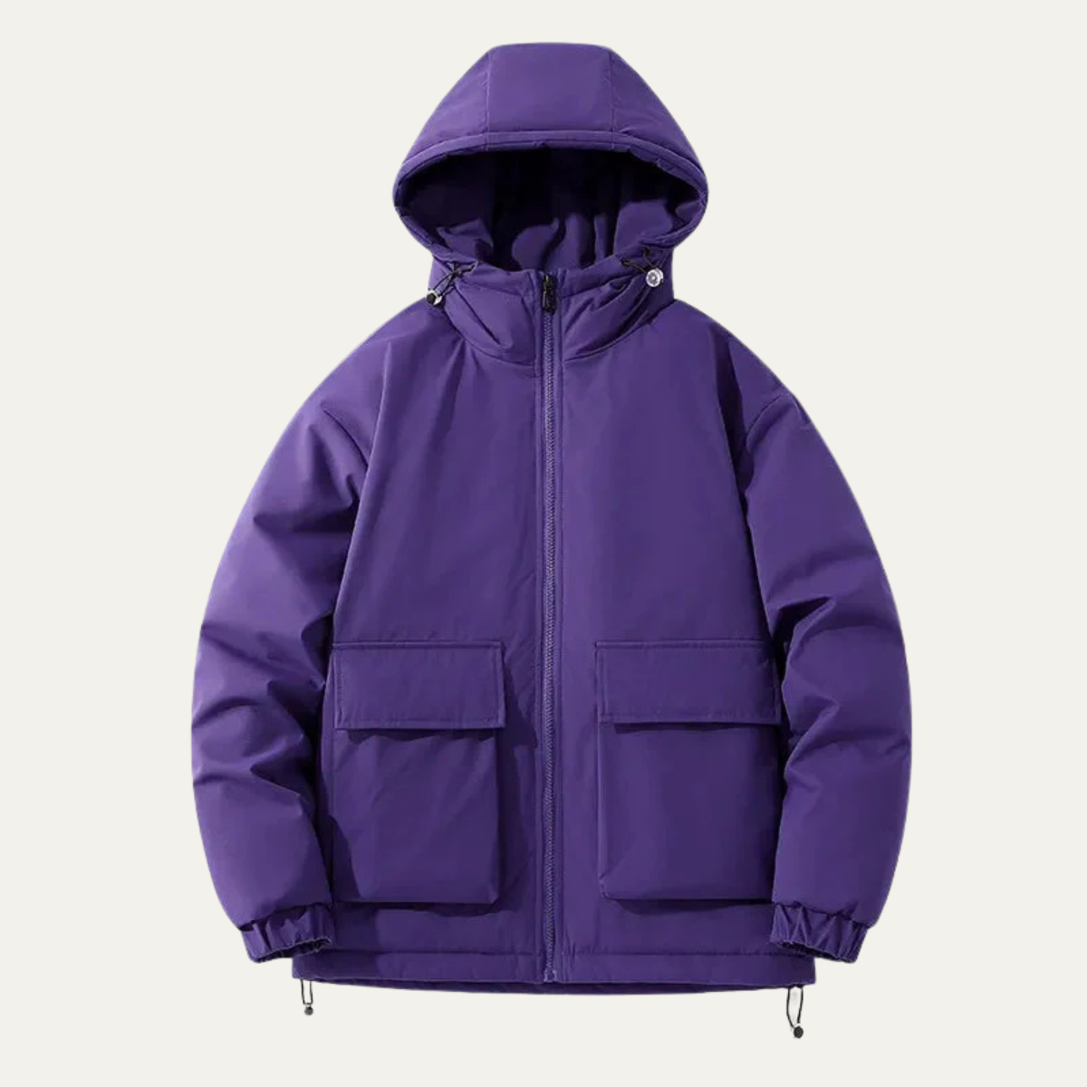 The Brentmoor - Herr Varm Vintrig Fodrad Pufferjacka med Huva