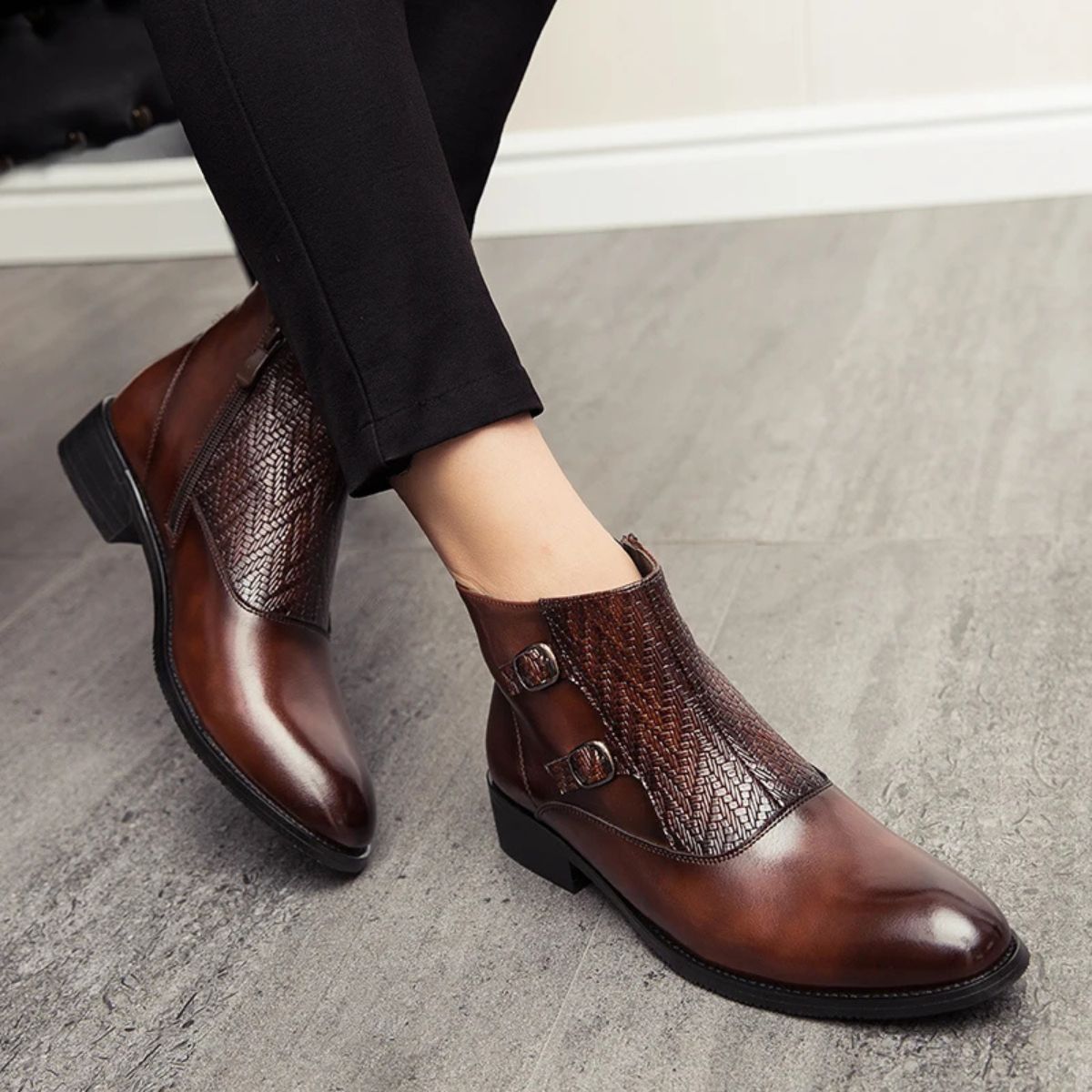 The Wexford - Eleganta vinterkängor för män i Oxford-stil