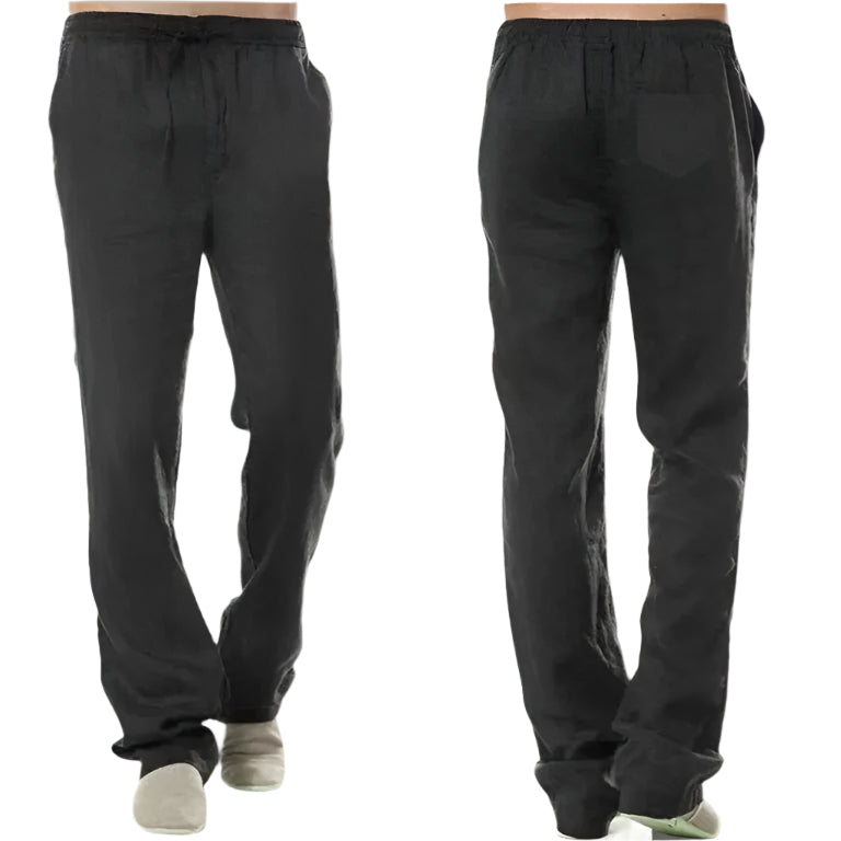 Linnenbyxor Sorrento för män - Lätt och elegant stil