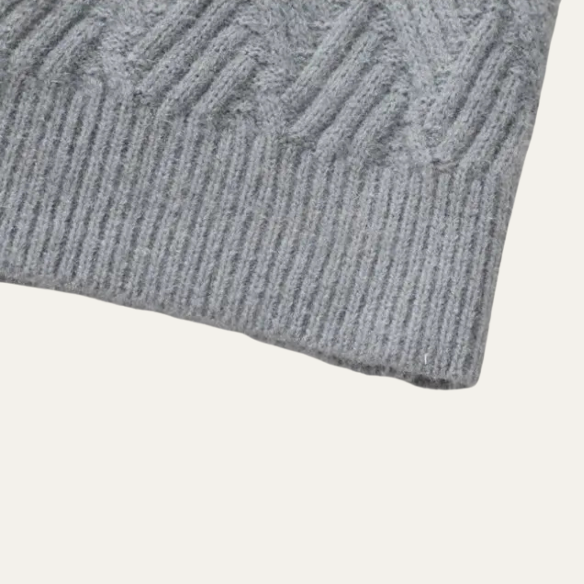 The La Maddalena - Herr Varm Vintersweater med Rund Hals